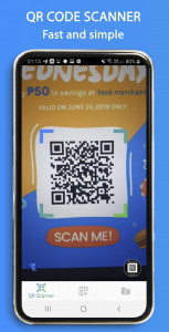 اسکرین شات برنامه QR Code Scanner and Generator 1