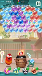 اسکرین شات بازی Larva Bubble Pop 4