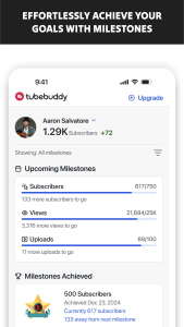 اسکرین شات 5 برنامه TubeBuddy