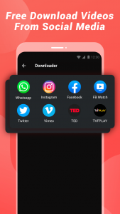 اسکرین شات برنامه TubeMax:Video&Music Player 3