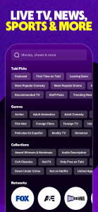 اسکرین شات برنامه Tubi: Free Movies & Live TV 3
