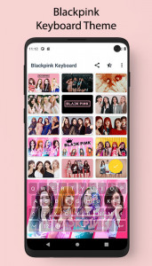 اسکرین شات برنامه Blackpink Keyboard Theme BLINK 1