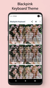اسکرین شات برنامه Blackpink Keyboard Theme BLINK 3