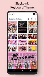 اسکرین شات برنامه Blackpink Keyboard Theme BLINK 2