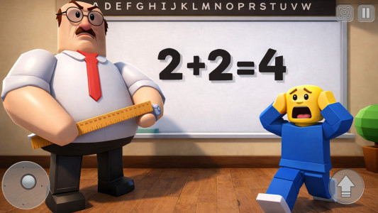 اسکرین شات 1 بازی School Escape Obby Breakout