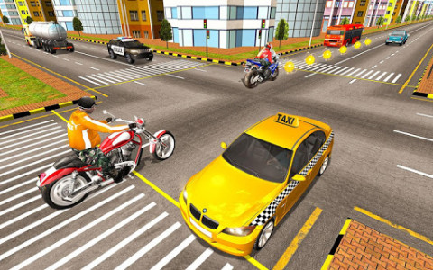 اسکرین شات بازی Bike Attack Race : Highway Tricky Stunt Rider 3