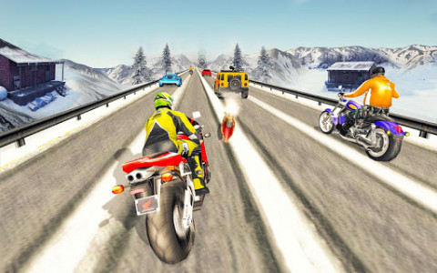 اسکرین شات بازی Bike Attack Race : Highway Tricky Stunt Rider 5