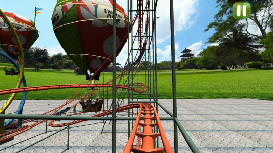 اسکرین شات بازی Roller Coaster Park: Fun Games 5