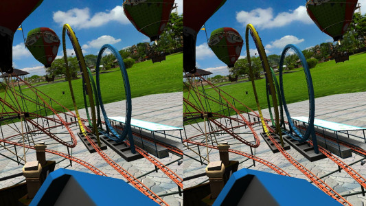 اسکرین شات 3 بازی Roller Coaster Park: Fun Games