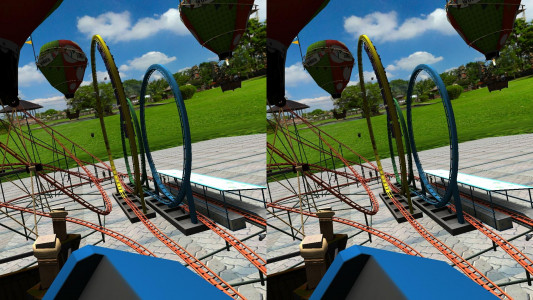 اسکرین شات 3 بازی Roller Coaster Park: Fun Games