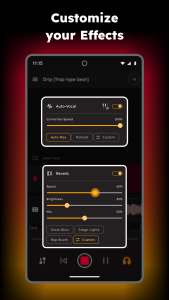 اسکرین شات 2 برنامه Tune Me: Vocal Studio