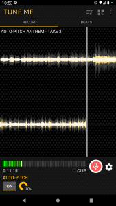 اسکرین شات 1 برنامه Tune Me: Vocal Studio