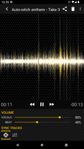 اسکرین شات 4 برنامه Tune Me: Vocal Studio