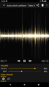 اسکرین شات برنامه Tune Me: Vocal Studio 4