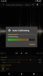 اسکرین شات 3 برنامه Tune Me: Vocal Studio