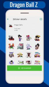 اسکرین شات برنامه Anime Stickers for WhatsApp : New WASticker Apps 3