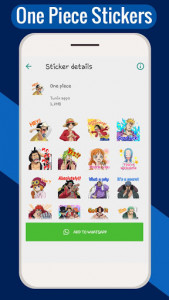 اسکرین شات برنامه Anime Stickers for WhatsApp : New WASticker Apps 7