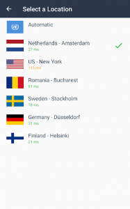 اسکرین شات 2 برنامه TunSafe VPN