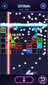 اسکرین شات بازی Bricks Breaker Hit - Glow Ball 4