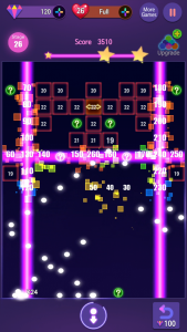 اسکرین شات بازی Neon Bricks Master 8