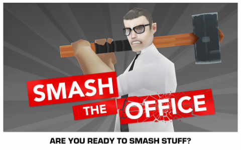 اسکرین شات بازی Smash the Office - Stress Fix! 5