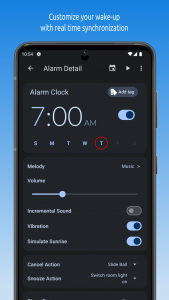 اسکرین شات برنامه Turbo Alarm: Alarm clock 2