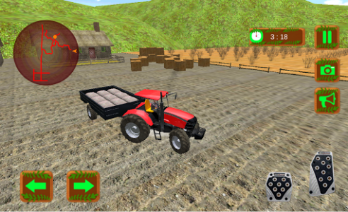 اسکرین شات بازی Farm Transport Tractor Driver 3