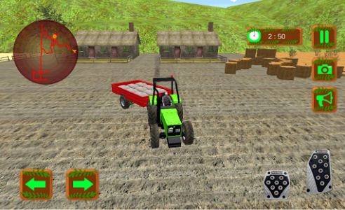 اسکرین شات بازی Farm Transport Tractor Driver 5