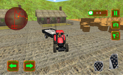 اسکرین شات بازی Farm Transport Tractor Driver 8