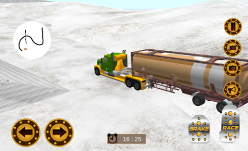 اسکرین شات بازی Snow Offroad Truck Transport 7