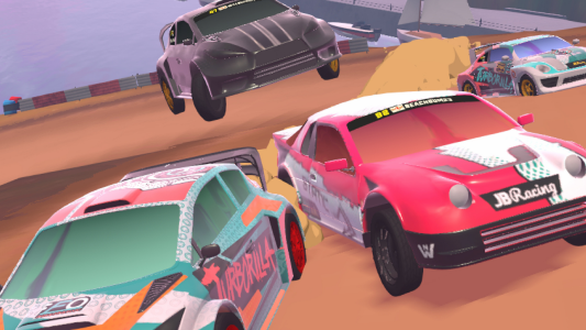 اسکرین شات بازی Rally Clash - Car Racing Game 5