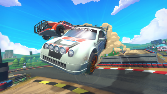اسکرین شات بازی Rally Clash - Car Racing Game 2