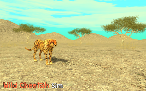 اسکرین شات بازی Wild Cheetah Sim 3D 1
