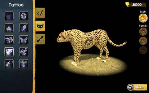 اسکرین شات بازی Wild Cheetah Sim 3D 3