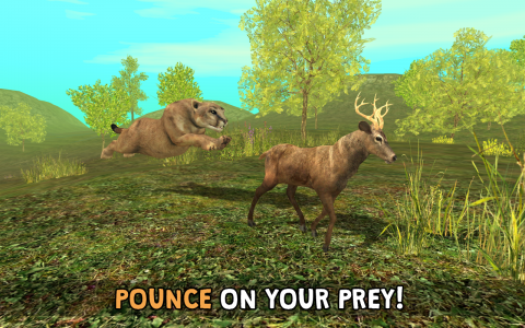 اسکرین شات 3 بازی Wild Cougar Sim 3D