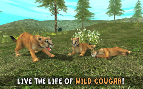 اسکرین شات 1 بازی Wild Cougar Sim 3D