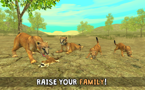 اسکرین شات بازی Wild Cougar Sim 3D 2
