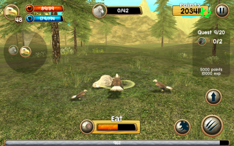 اسکرین شات بازی Wild Eagle Sim 3D 5