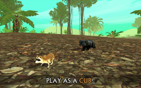 اسکرین شات بازی Wild Panther Sim 3D 3