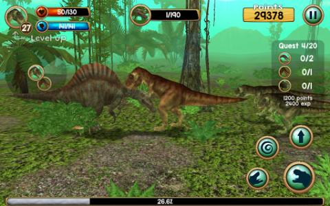 اسکرین شات بازی Tyrannosaurus Rex Sim 3D 3