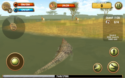 اسکرین شات بازی Wild Crocodile Simulator 3D 6