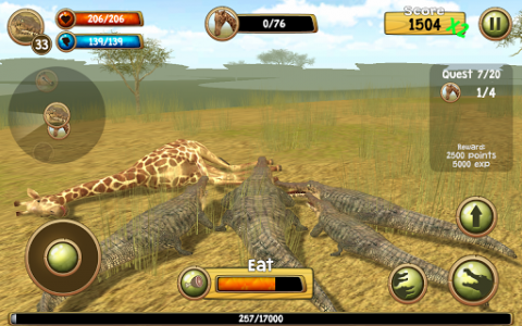 اسکرین شات بازی Wild Crocodile Simulator 3D 5