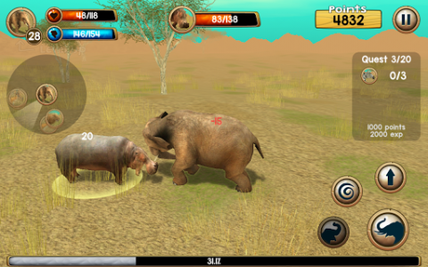 اسکرین شات بازی Wild Elephant Sim 3D 8