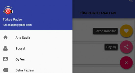 اسکرین شات برنامه Radio Turkey 8