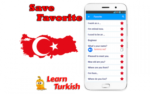 اسکرین شات برنامه Learn Turkish Phrases Audio Offline 3