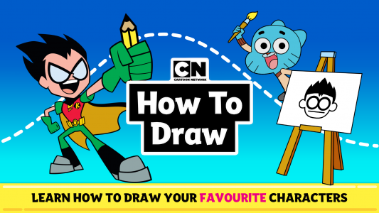 اسکرین شات بازی Cartoon Network: How to Draw 1