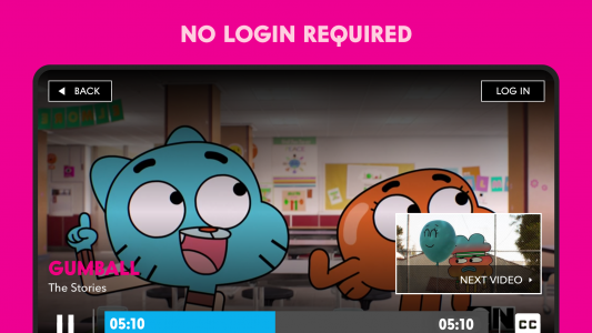 اسکرین شات برنامه Cartoon Network App 5