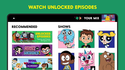 اسکرین شات 3 برنامه Cartoon Network App