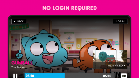 اسکرین شات 5 برنامه Cartoon Network App