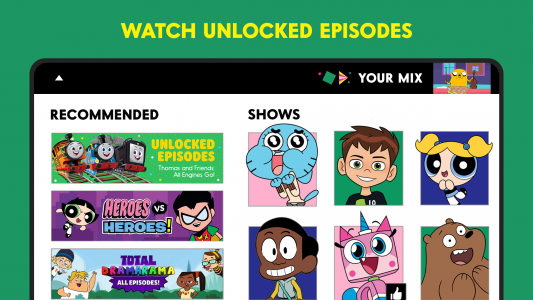 اسکرین شات برنامه Cartoon Network App 3